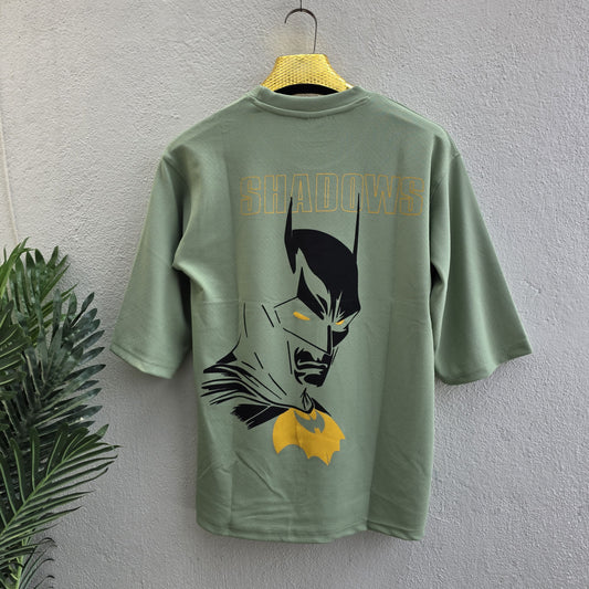 Round neck Front and back Printed droup shoulder Tshirt 1 pc @199 and 3 pcs @ 499