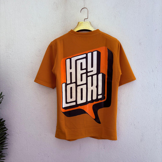 Round neck Front and back print droup shoulder Tshirt 1 pc @199 and 3 pcs @ 499