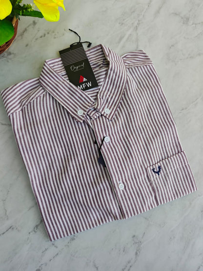 MFW Boxy fit baggy stripes shirts Single pcs @299 and Buy 4 pcs combo @999