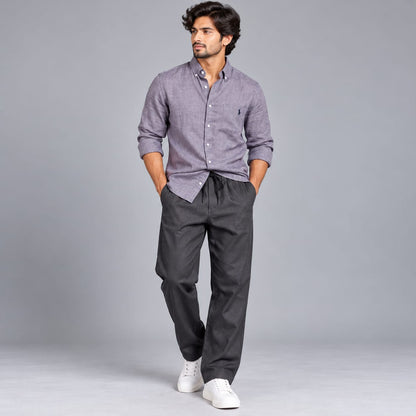 2 in 1 Combo MFW Lenin shirts + lenin relax fit pant buy @550 rs only