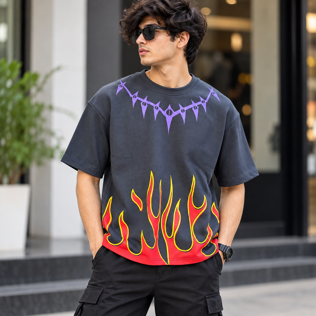 MFW drop shoulder Tshirt 1 pc @199 and 3 pcs @ 499