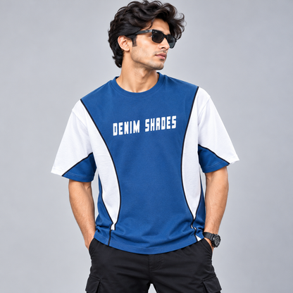MFW piping design round neck drop shoulder tshirt buy@250rs only