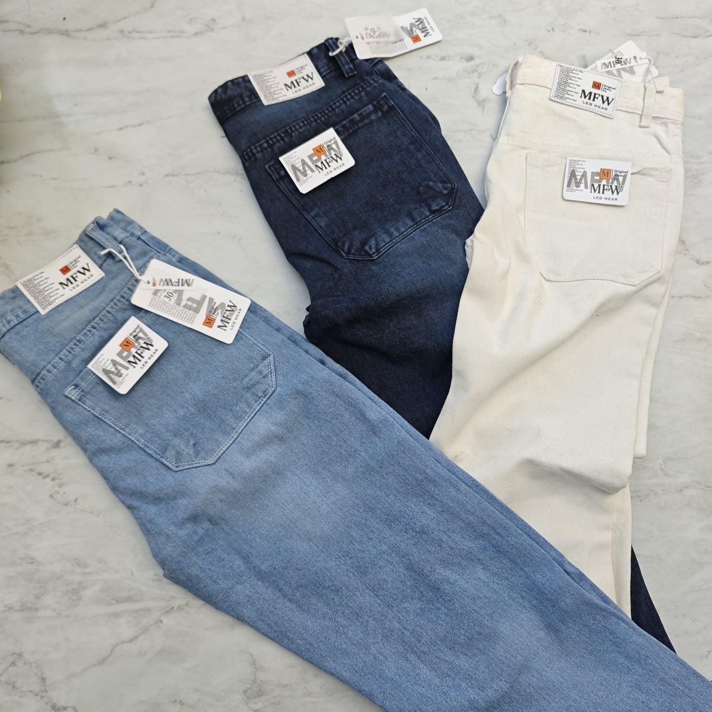 3 in 1 Combo Mom fit jeans 3 pcs @999