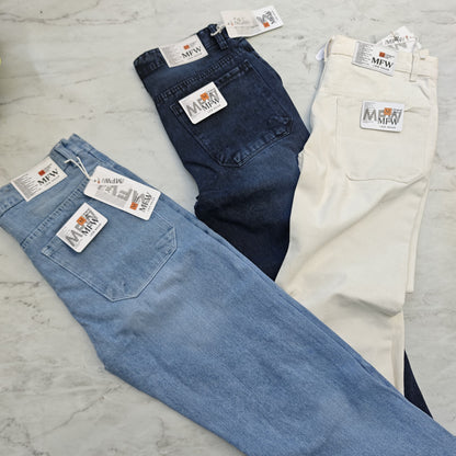 3 in 1 Combo Mom fit jeans 3 pcs @999