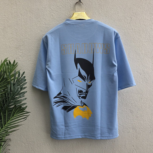 Round neck Front and back Printed droup shoulder Tshirt 1 pc @199 and 3 pcs @ 499