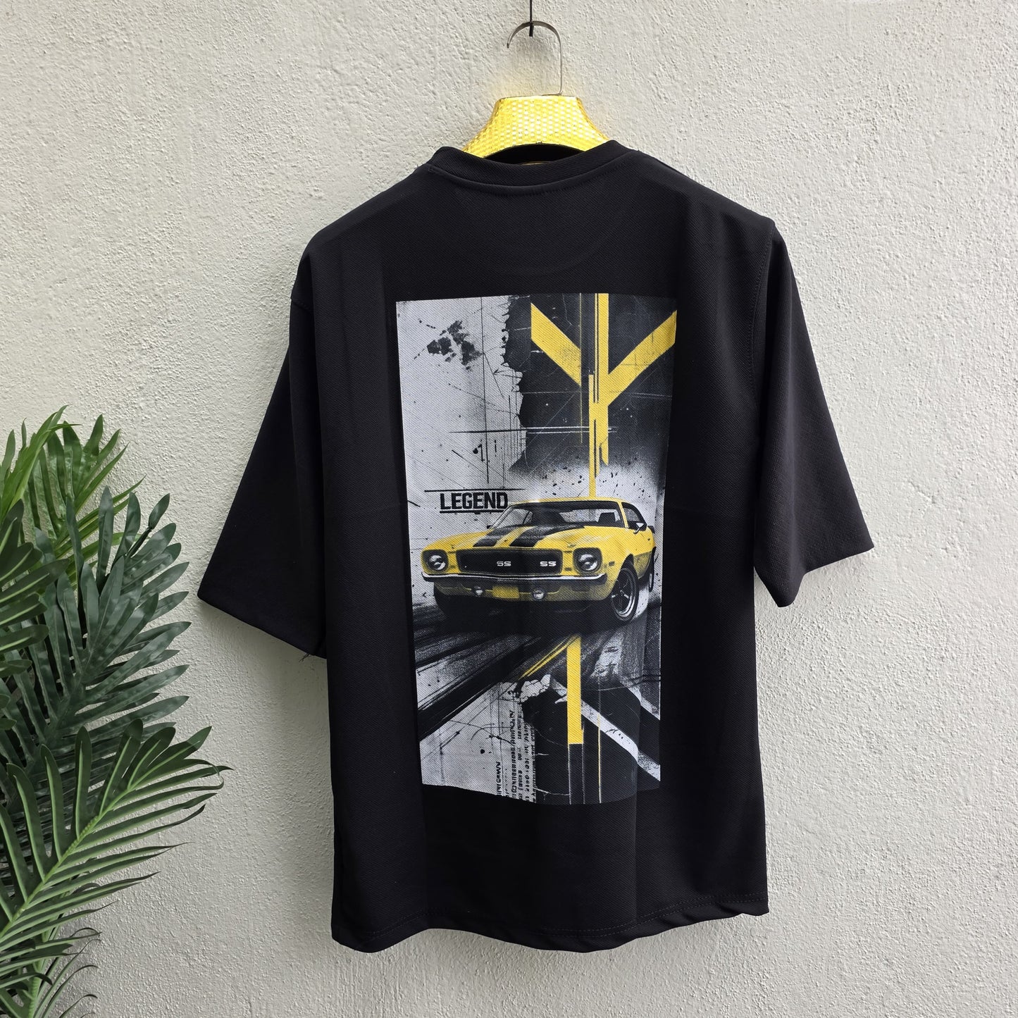 Legend design Round neck Front and back Printed droup shoulder Tshirt 1 pc @199 and 3 pcs @ 499