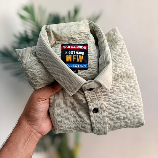 MFW Textured Shirts Shirts single pcs @299 and Buy 4 pcs combo @999