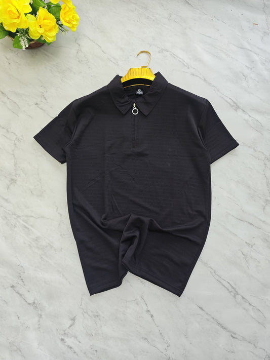Mfw Half sleeve zipper Tshirt 1 pc @199 and 3 pcs @ 499[New]