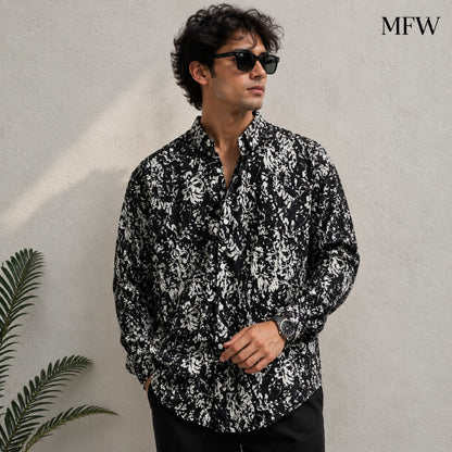 MFW Full Sleeve Viscose Printed Shirts Buy @300 rs