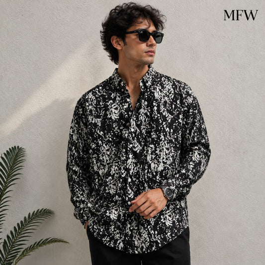 MFW Full Sleeve Viscose Printed Shirts Buy @300 rs