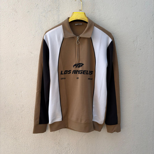 Men's korean Collar premium old money Zipper Full sleeve tshirts@249