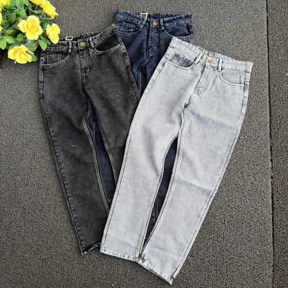 3 in 1 combo plain mom fit  jeans buy 3 pcs combo @999 only