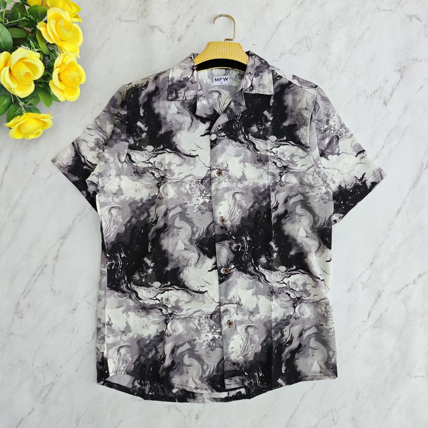 IMP viscose printed cuban collar shirts buy @250 rs only