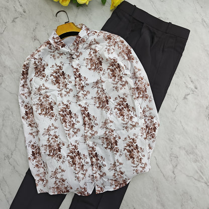 2 in 1 combo viscose printed shirts +  pants combo buy @600 rs only