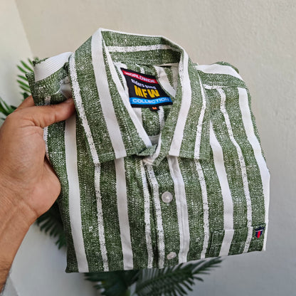 Mfw stripes full sleeve Shirts single pcs @299 and Buy 4 pcs combo @999