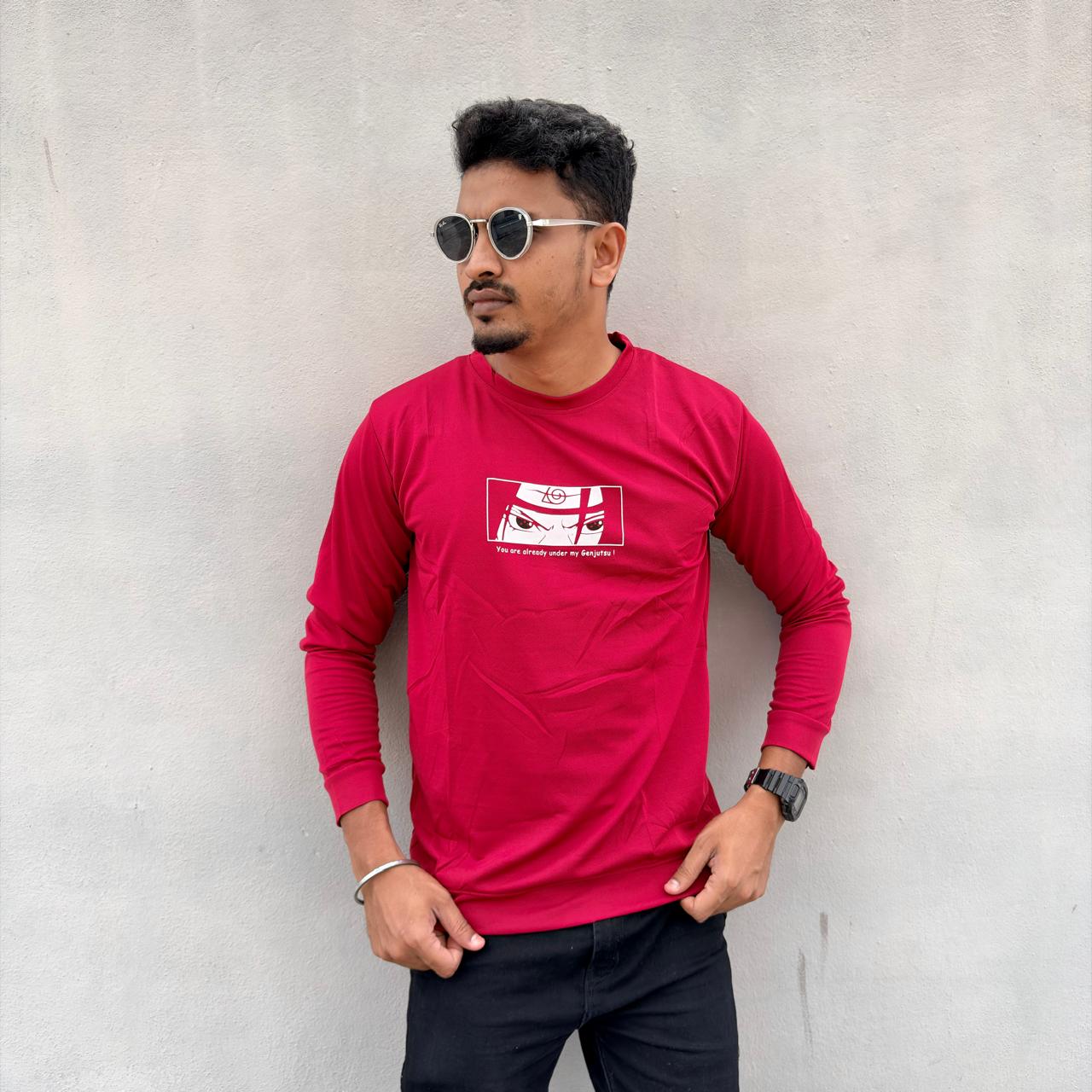 Round neck full sleeve Tshirt 1 pc @199 and 3 pcs @ 499