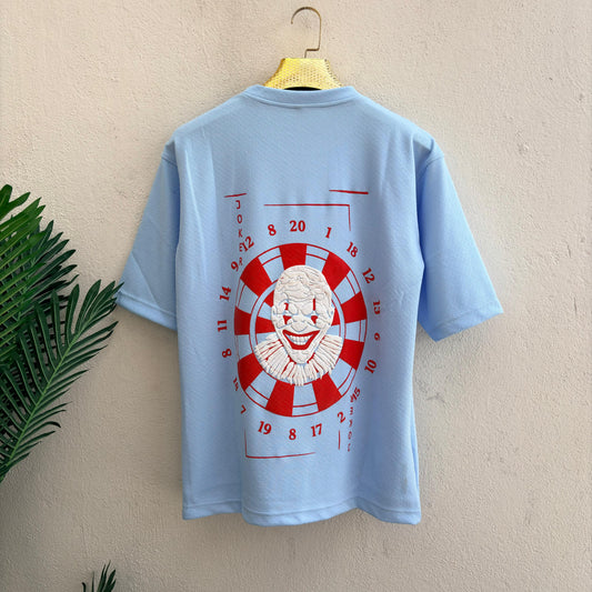 Round neck Front and back print droup shoulder Tshirt 1 pc @199 and 3 pcs @ 499