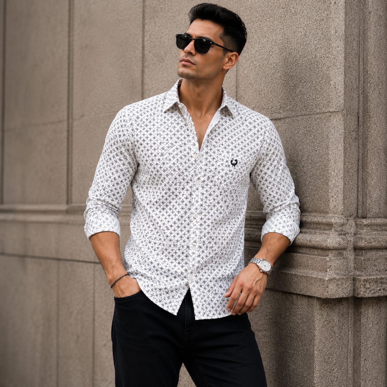 Mfw full sleeve laffer cotton shirts buy @200 rs only