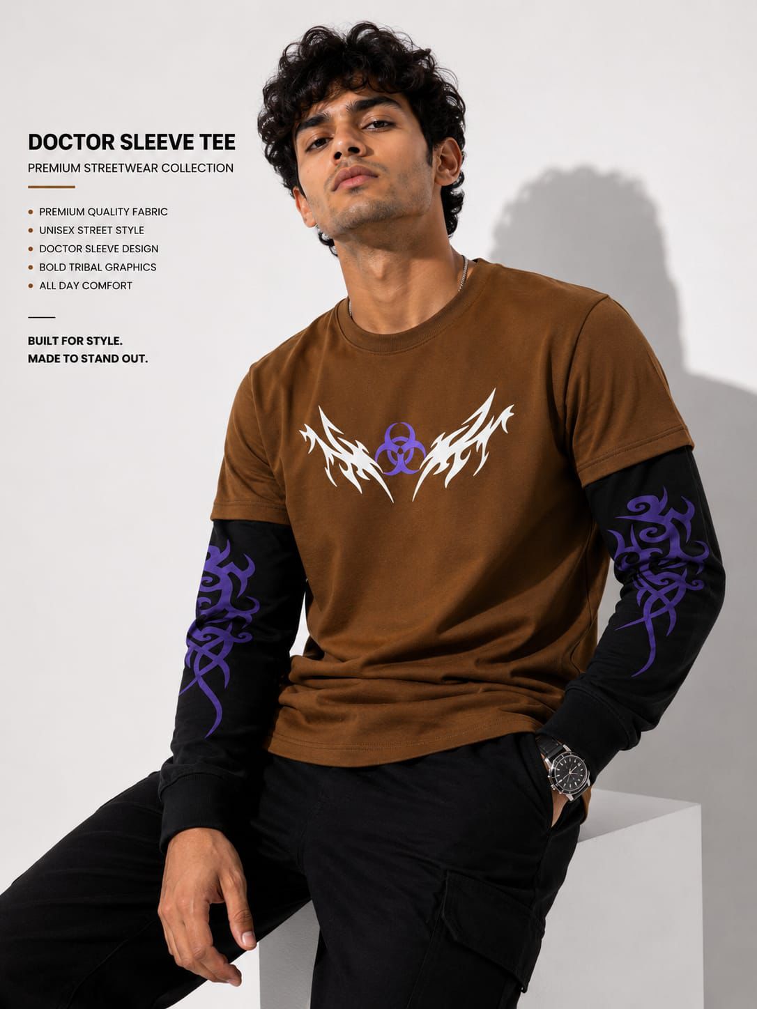 MFW round neck Dr sleeve full sleeve Tshirt 1 pc @199 and 3 pcs @ 499
