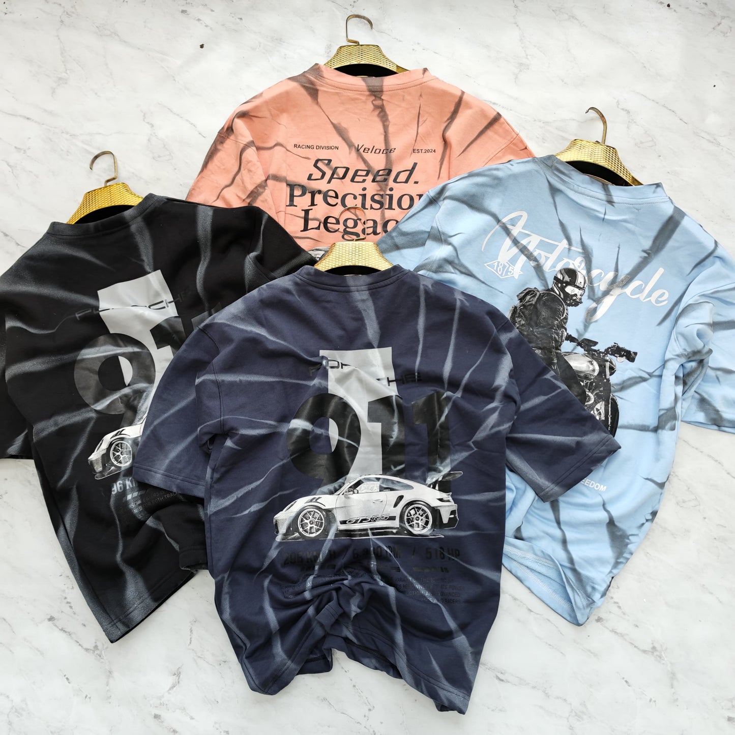 3 in 1 combo buy 3 pcs Random design Drop shoulder acid wash Spray tshirts buy 500 only(Read description before ordering)