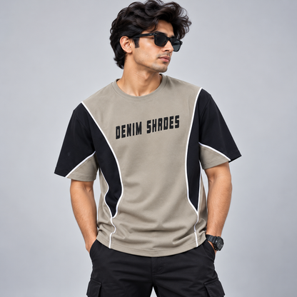 MFW piping design round neck drop shoulder tshirt buy@250rs only