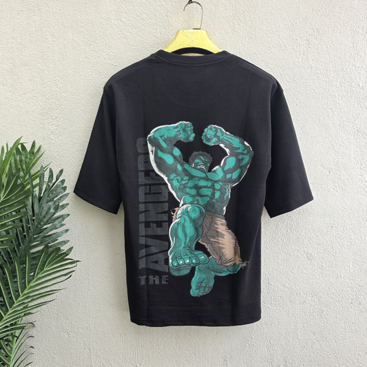 Round neck Front and back Printed droup shoulder Tshirt 1 pc @199 and 3 pcs @ 499