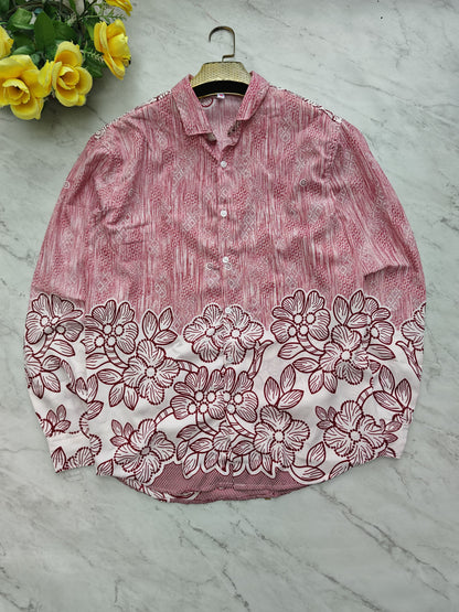 MFW viscose bottom printed shirts Single pcs @299 and Buy 4 pcs combo @999