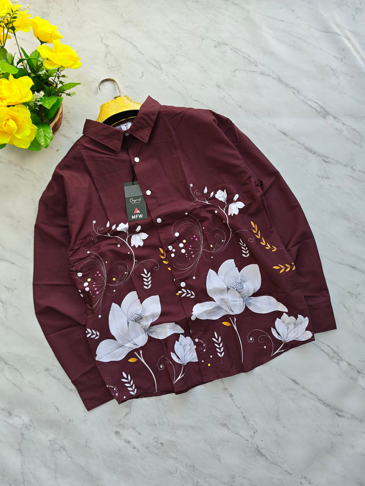 Men's Full sleeve Bottom Viscose Printed Shirts single pcs @350 and Buy 3 pc combo @999