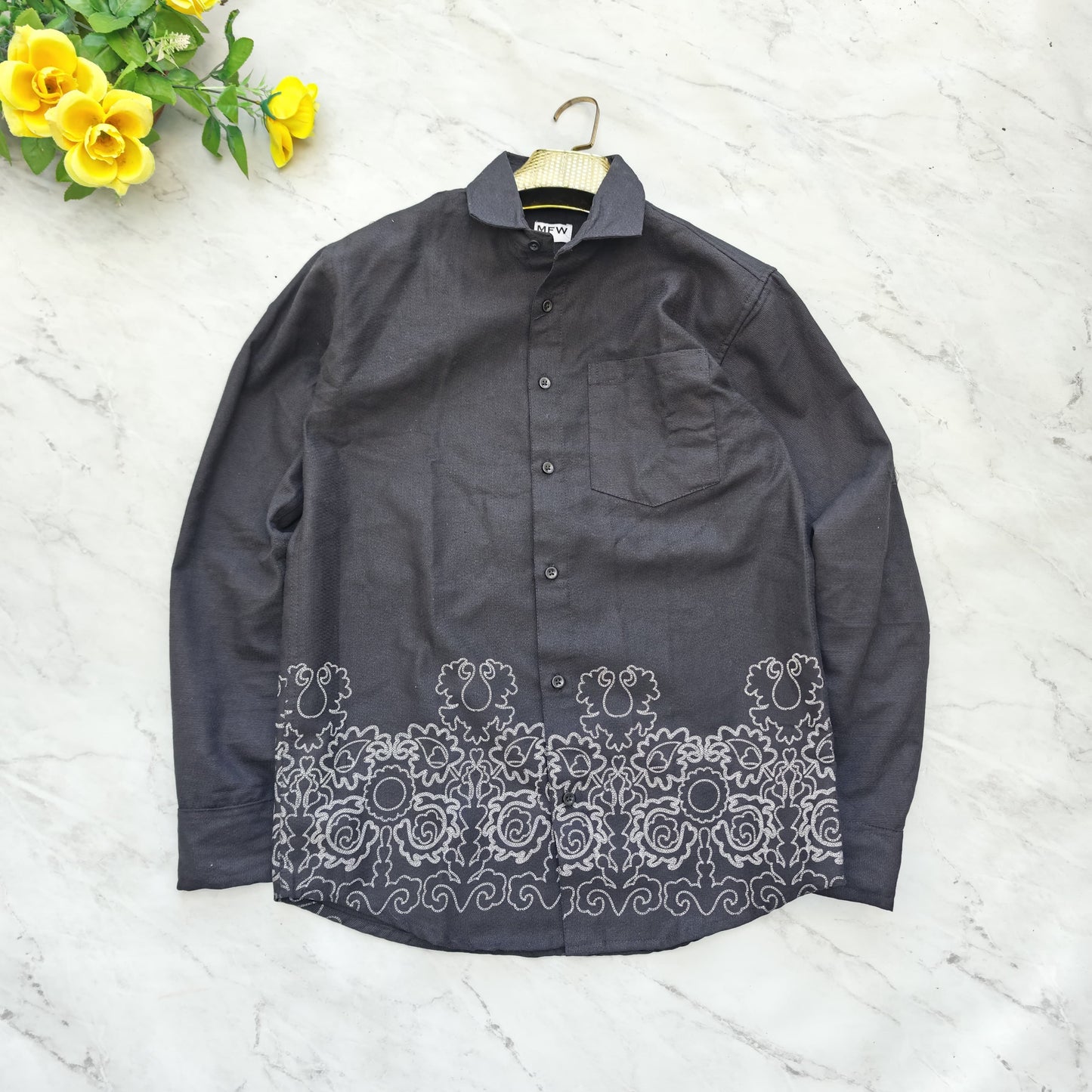 Men's bottom embroidery single pcs @350 and Buy 3 pc combo @999