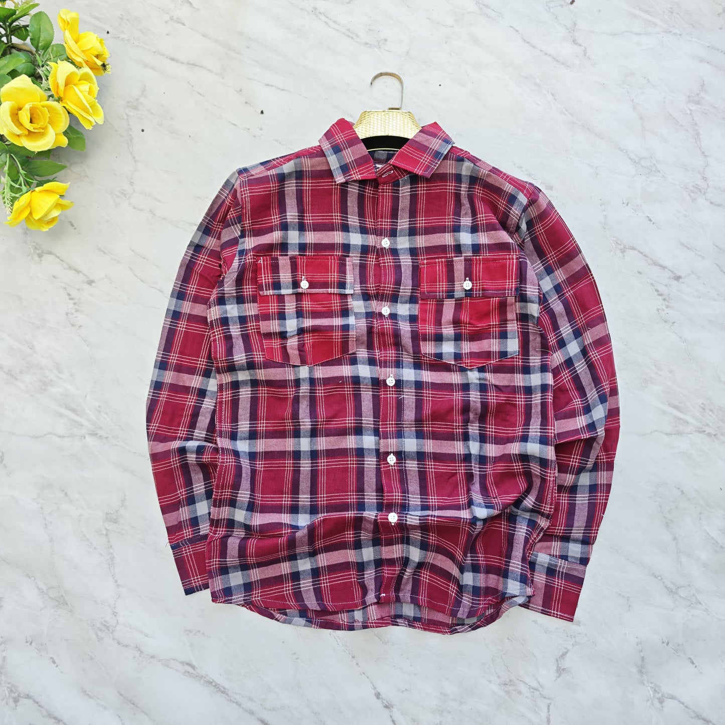 Mfw double pocket back printed Shirts single pcs @299 and Buy 4 pcs combo @999