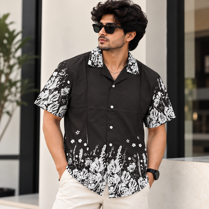MFW Cuban collar printed shirts Buy @250 rs only