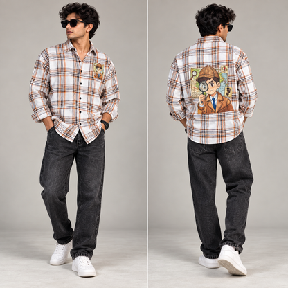 2 in 1 combo Back printed shirts + Mom fit jeans pant buy @600 rs