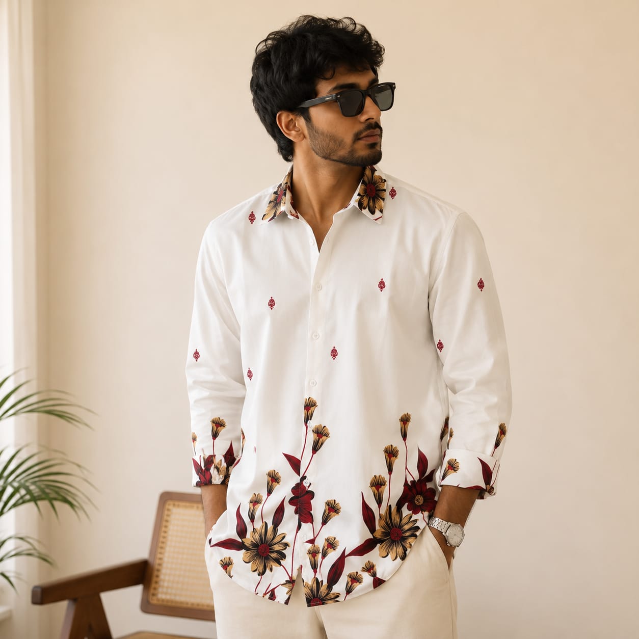 MFW viscose bottom printed shirts Single pcs @299 and Buy 4 pcs combo @999