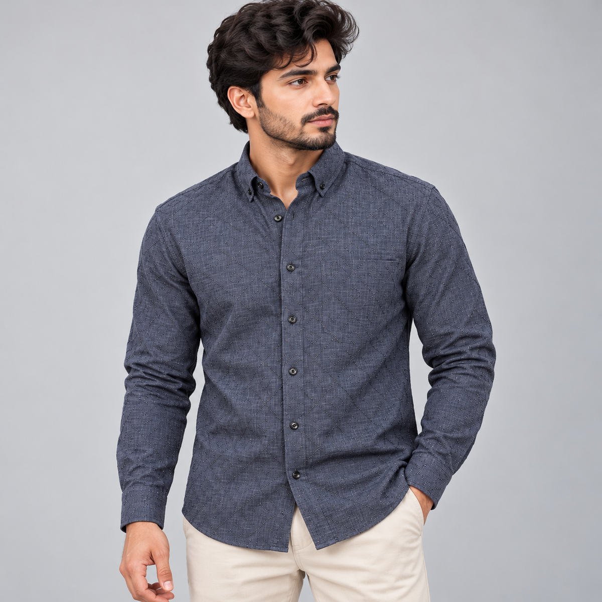 MFW Texture fabric shirts Single pcs @299 and Buy 4 pcs combo @999(D2)