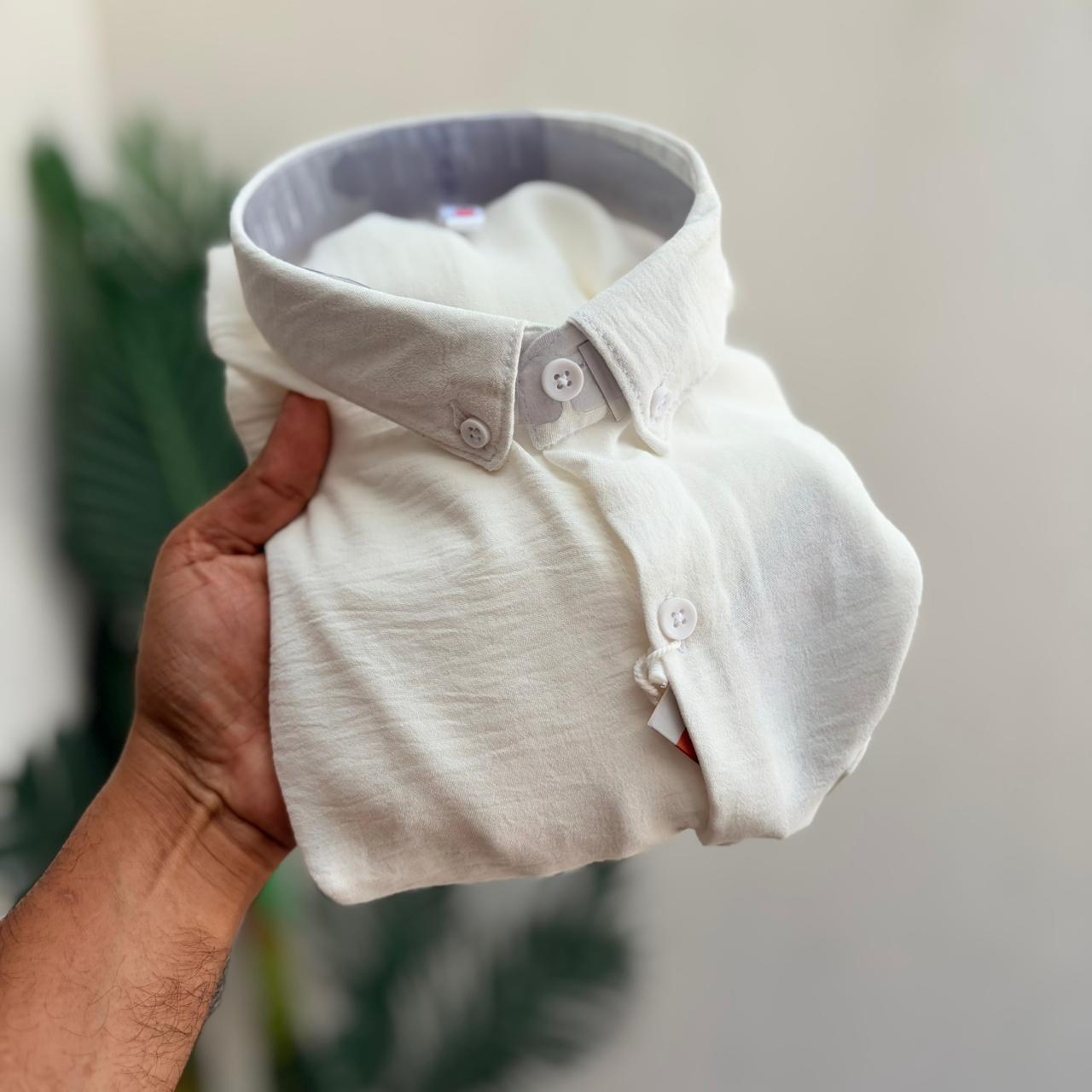 Crush Lenin Shirts single pcs @299 and Buy 4 pcs combo @999(White)