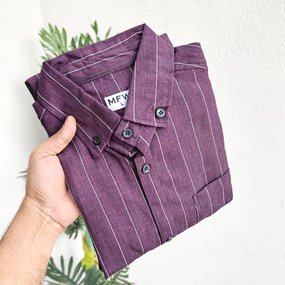Mfw old money type lenin Stripes Shirts single pcs @299 and Buy 4 pcs combo @999