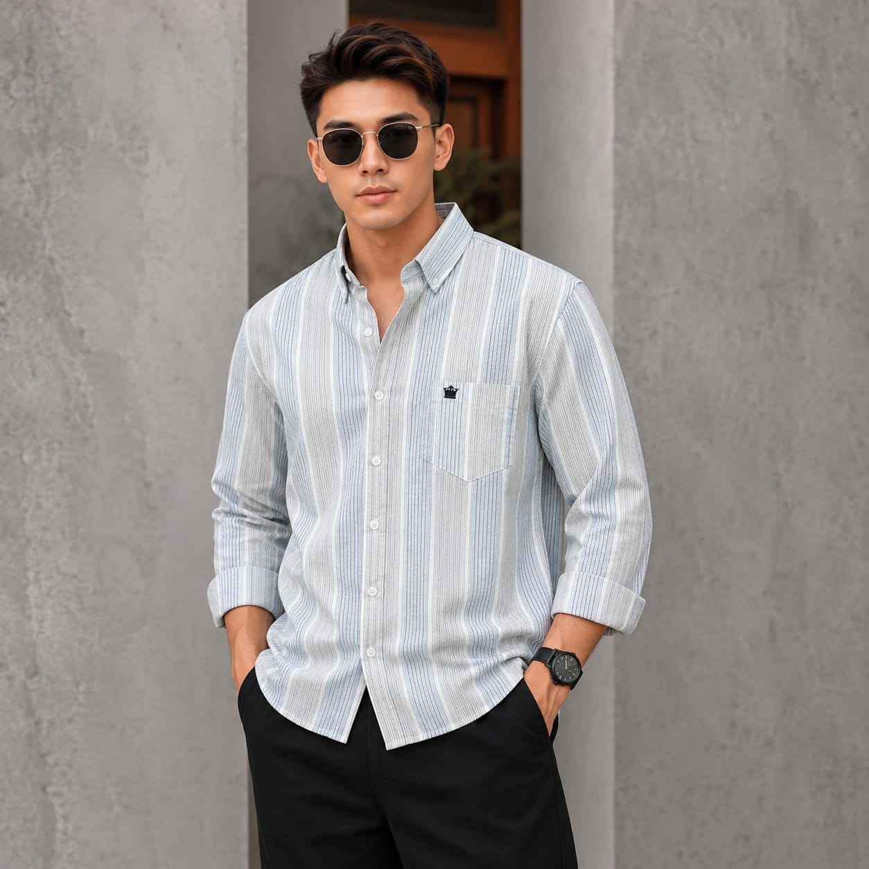 Mfw Oxford Stripes Shirts single pcs @299 and Buy 4 pcs combo @999