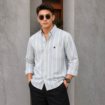 Mfw Oxford Stripes Shirts single pcs @299 and Buy 4 pcs combo @999