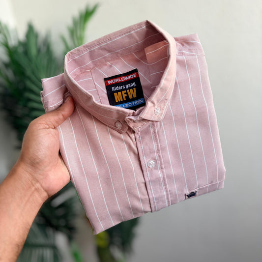 MFW Oxford Stripes Shirt single pcs @299 and Buy 4 pcs combo @999