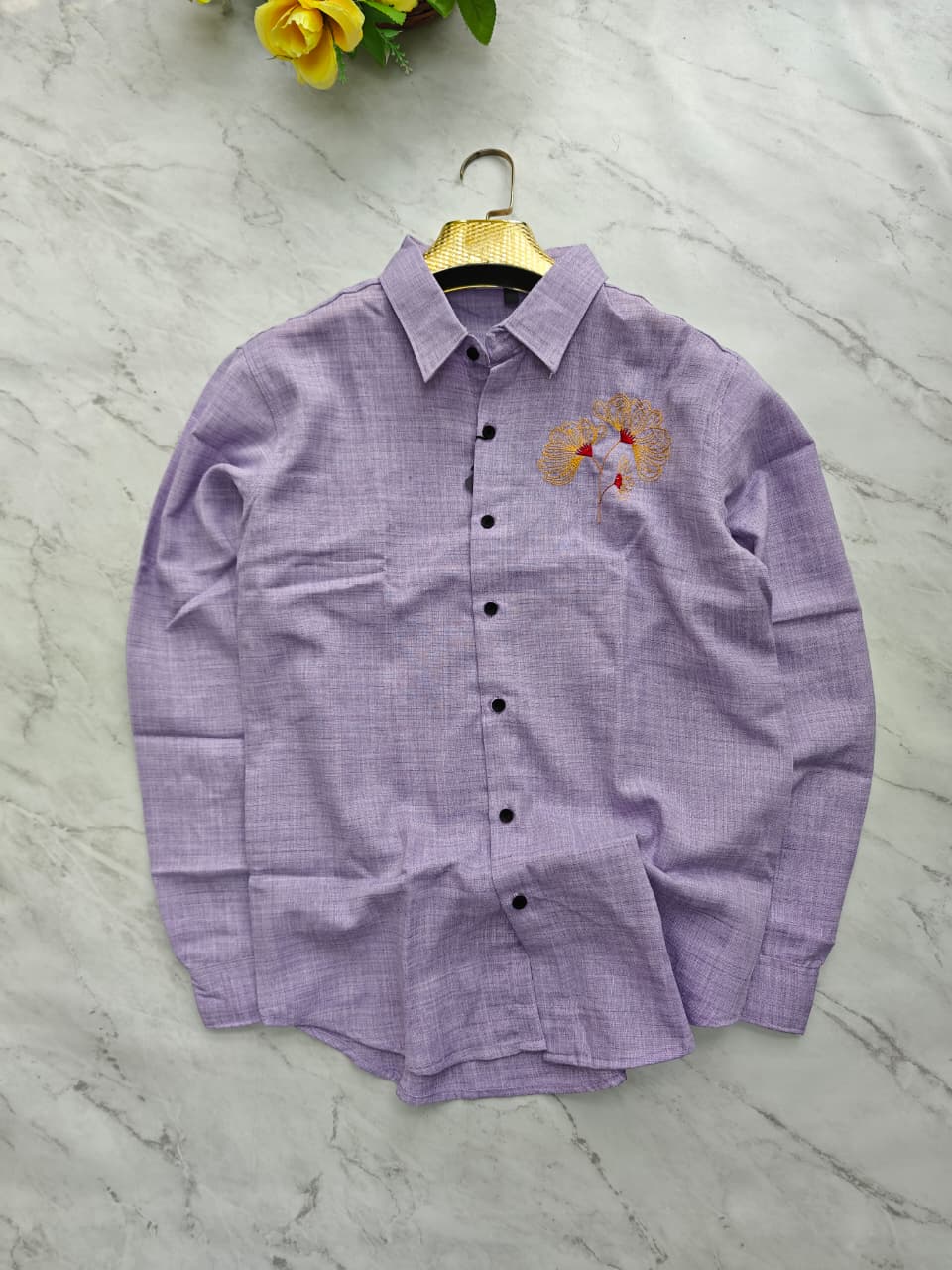 MFW Lenin embroidery work shirts Single pcs @299 and Buy 4 pcs combo @999