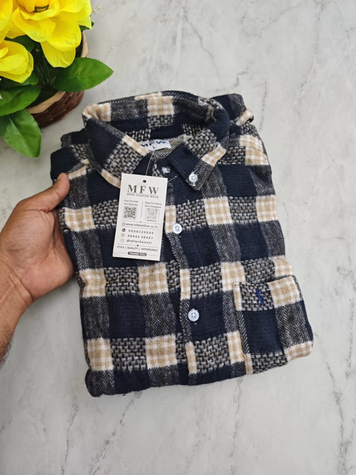 MFW brush cotton shirts Single pcs @299 and Buy 4 pcs combo @999