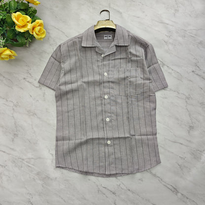 D1 MFW Cuban collar shirts buy 3 pcs @499 and 1 pcs @199