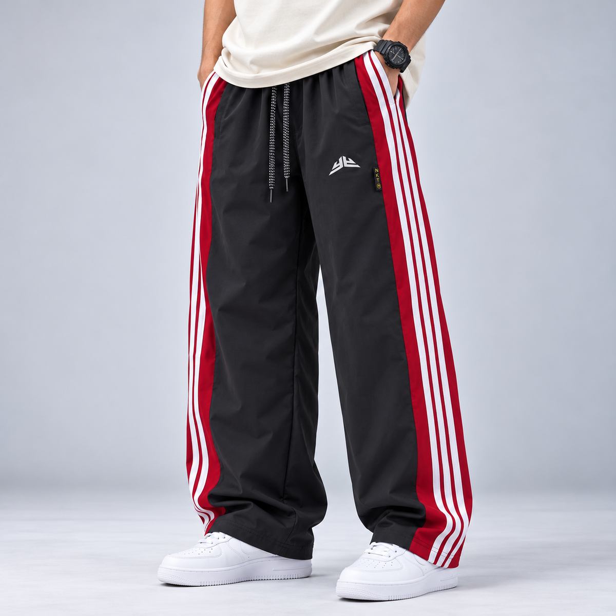 NS 3 Line Baggy track pants buy 3 pcs @499