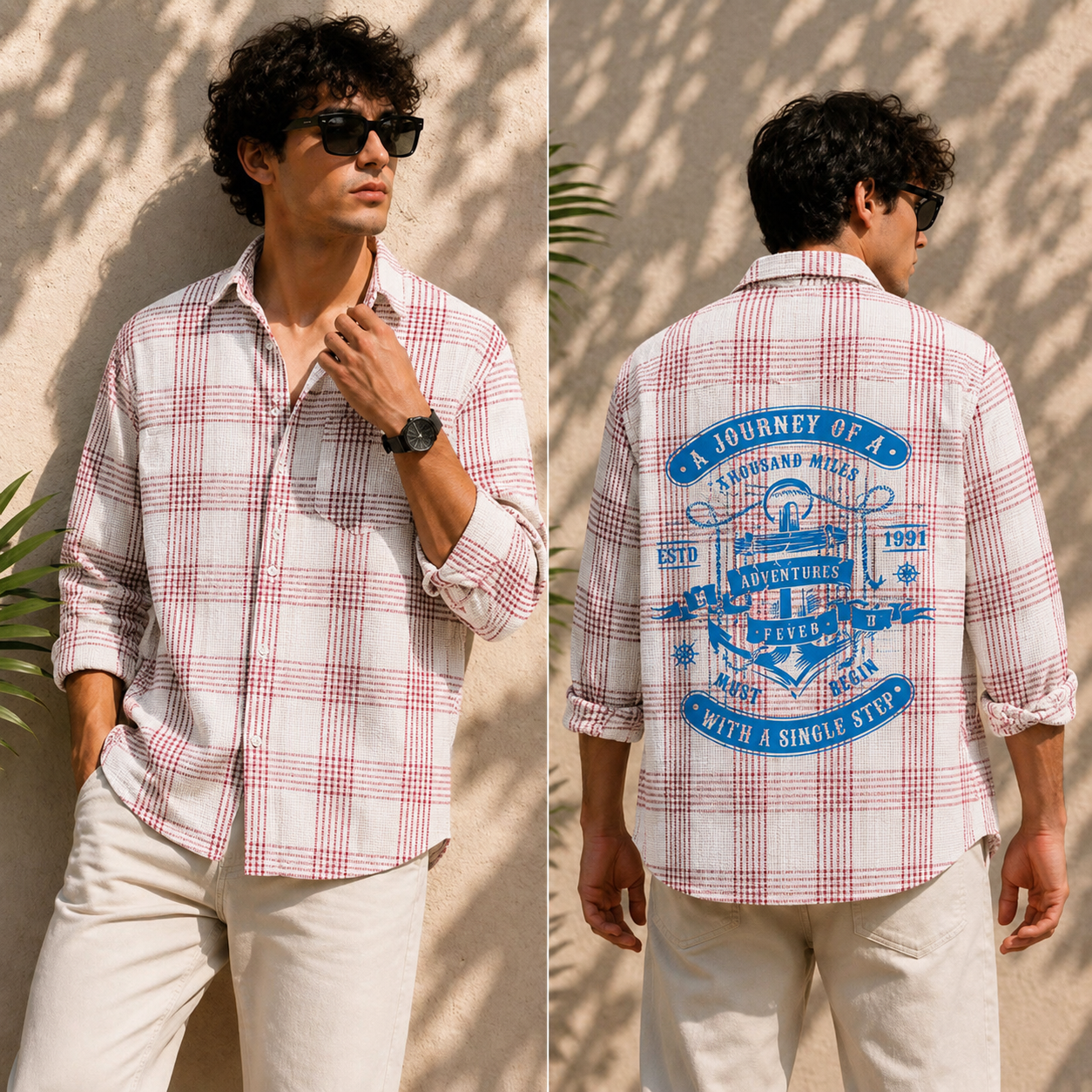 Mfw double pocket back printed Shirts single pcs @299 and Buy 4 pcs combo @999