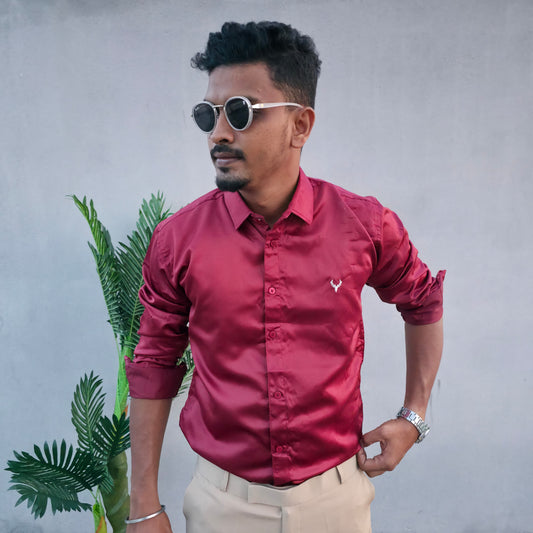 MFW Men's Full sleeve plain party wear Shirts  single pcs @299 and Buy 4 pcs combo @999