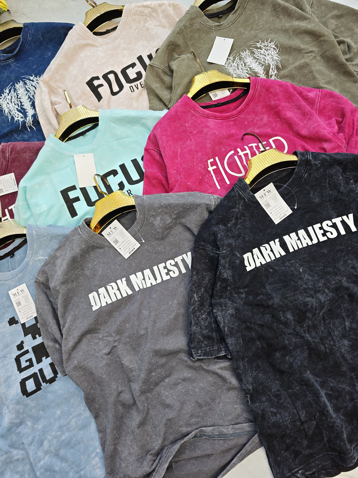 3 in 1 combo buy 3 pcs Random design Acid wash tshirts buy 500 only(Read description before ordering)