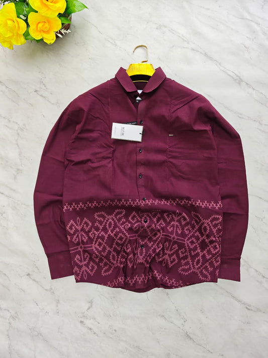 MFW border printed shirts Single pcs @299 and Buy 4 pcs combo @999 [D2]