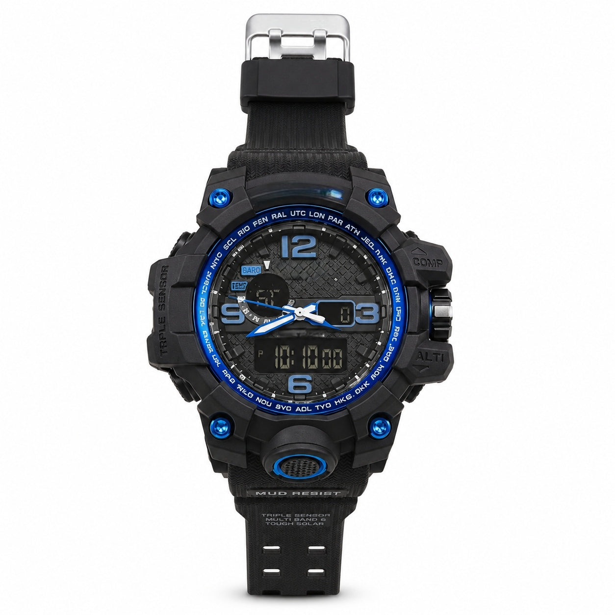 Rugged Sports Watch buy @350rs (Blue 1)