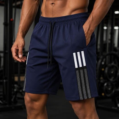 NS 3 line shorts buy 3 pcs @499 and 1 pcs @199[Navy]