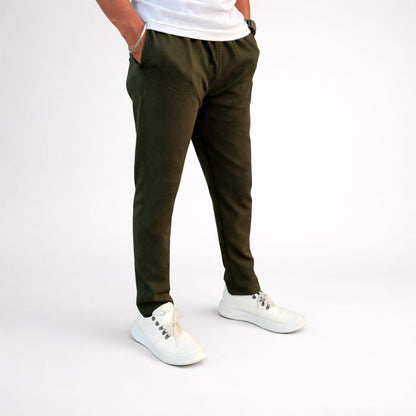 Popcorn track pants buy 3 pcs @499(Green)